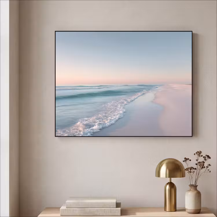 Art Frame - Kustlijn - Pastel - water — 3