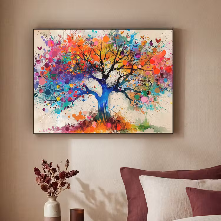 Art Frame - Levensboom - Natuur - Kleurrijk - Boom — 2