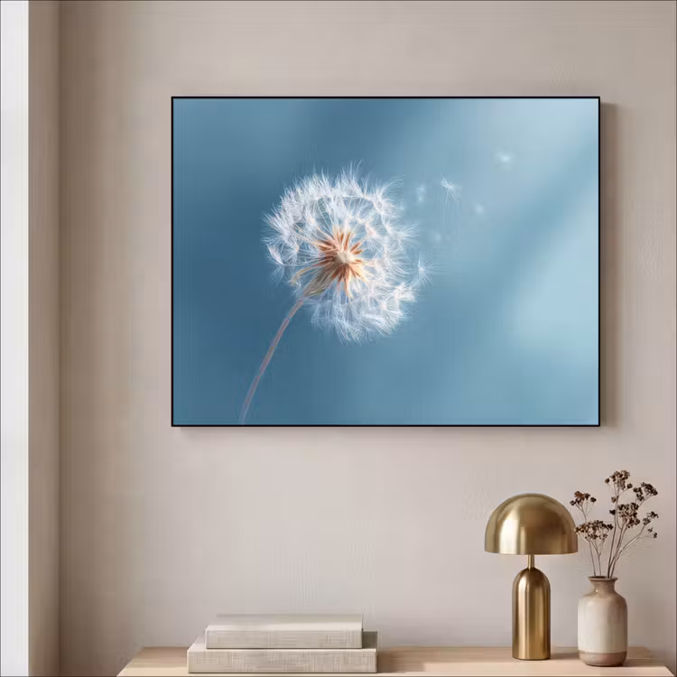 Art Frame - Paardenbloem - Wind - Blauw — 3
