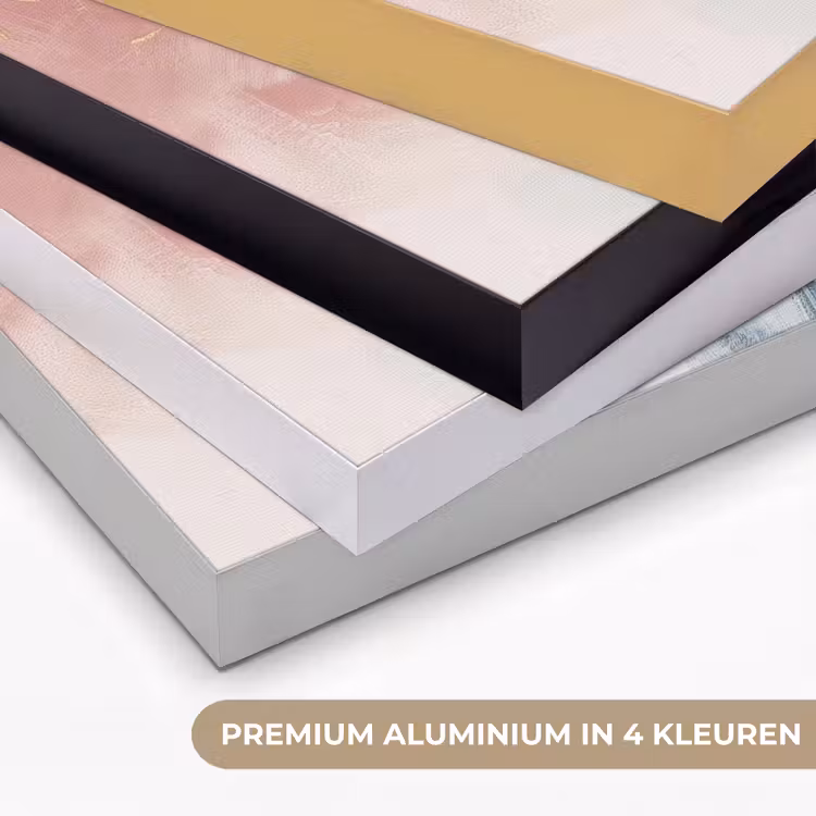 Art Frame - Abstract - Pastel kleuren - Goud - Modern - Aesthetic — 5