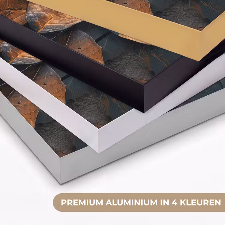 Art Frame - Bladeren - Herfst - Grijs - Natuur — 5