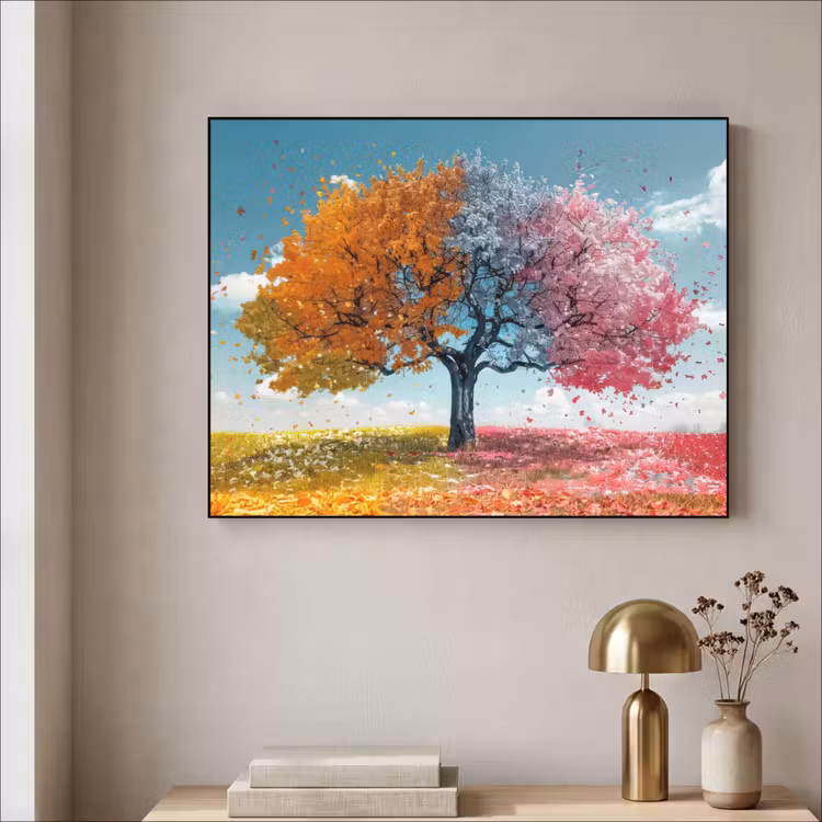 Art Frame - Boom - Kleurrijk - Natuur - Levensboom — 3