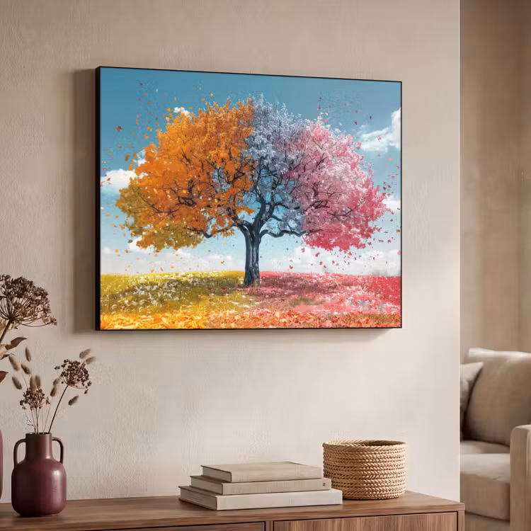Art Frame - Boom - Kleurrijk - Natuur - Levensboom — 4