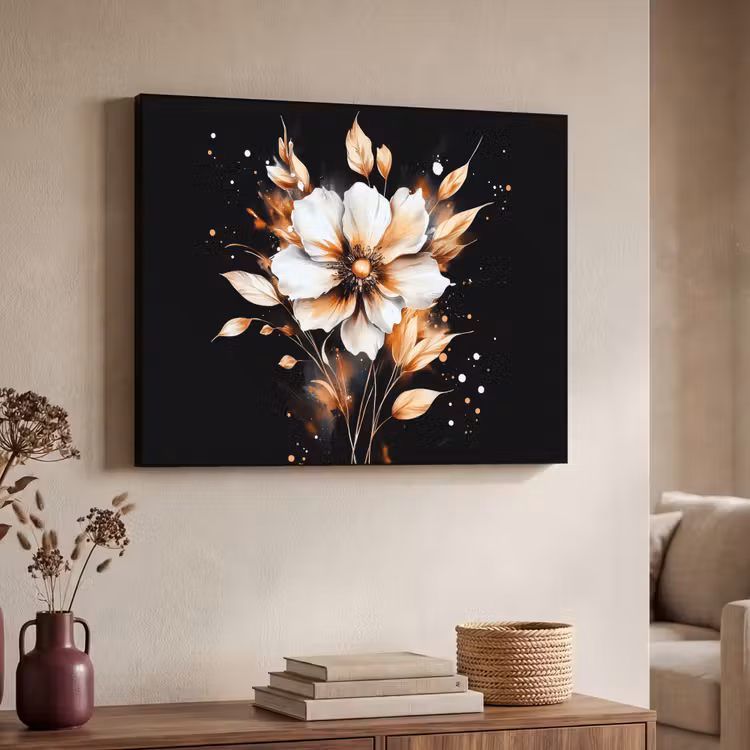 Art Frame - Bloem - Verf - Goud - Graffiti - Modern — 4