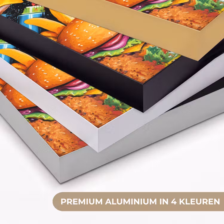 Art Frame - Fastfood - Graffiti - Hamburger - Eten - Modern — 5