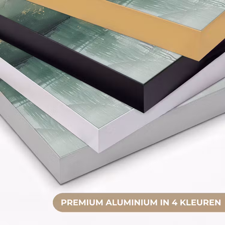 Art Frame - Groen - Modern - Abstract - Goud — 5