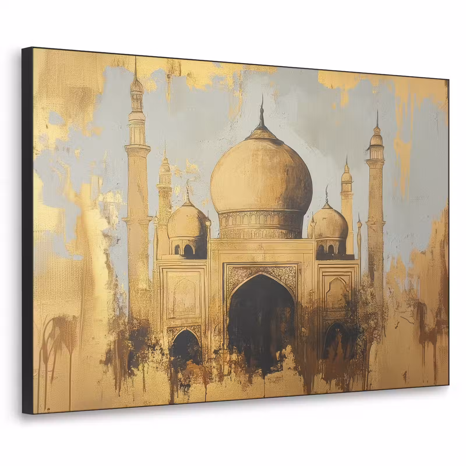 Art Frame - Moskee - Goud - Arabisch - Ramadan - Islamitische — 1