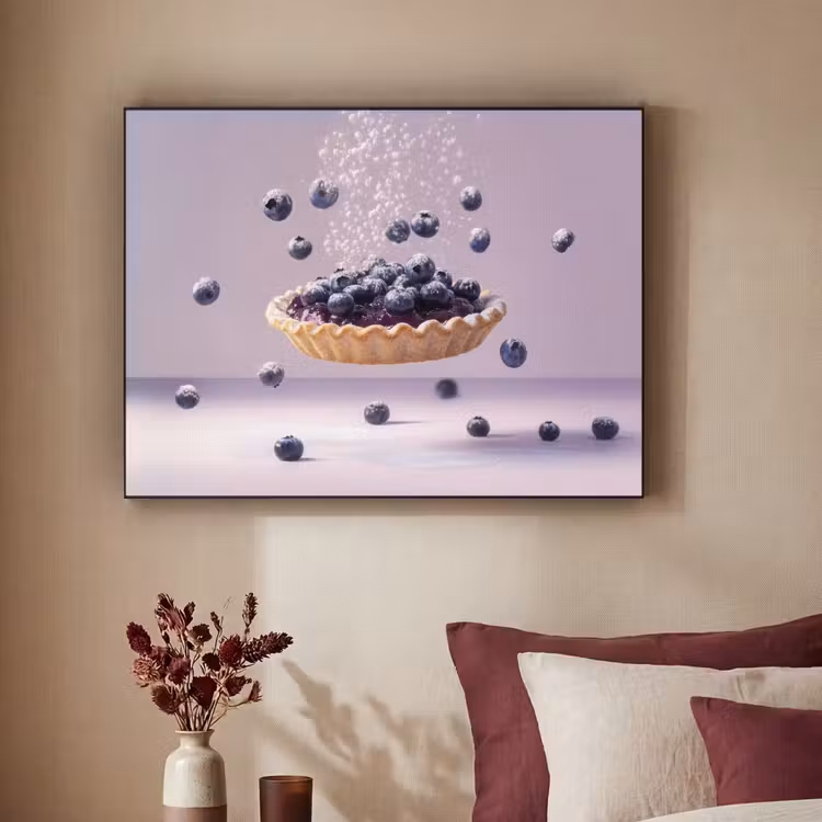 Art Frame - Eten - Taart - Bessen - Blauw — 2