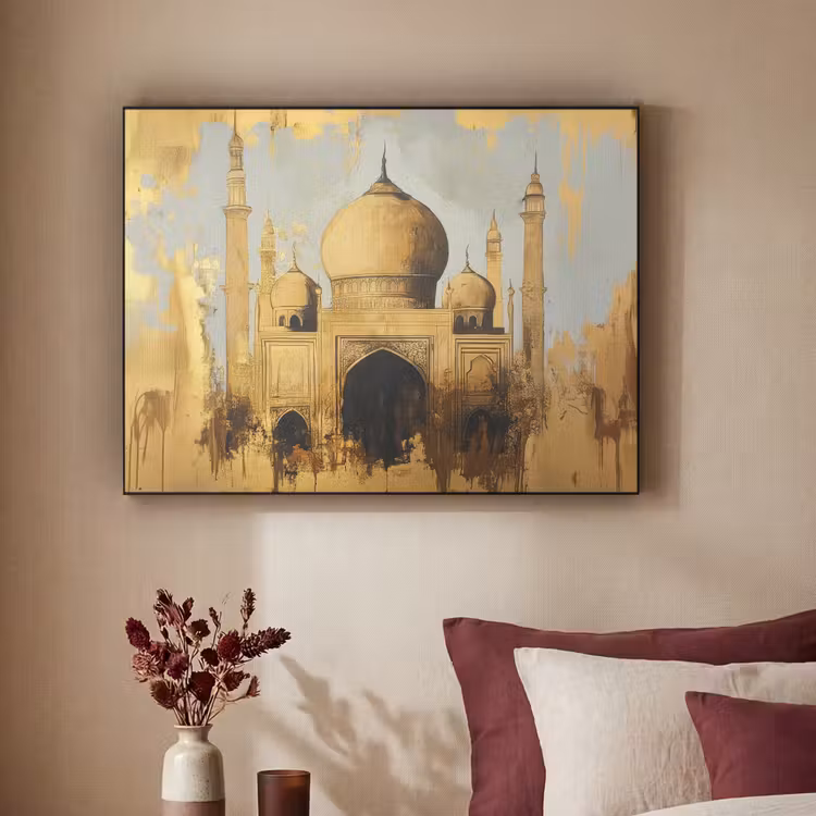 Art Frame - Moskee - Goud - Arabisch - Ramadan - Islamitische — 2