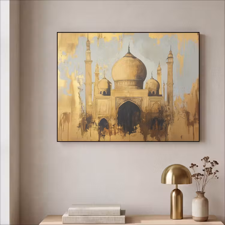 Art Frame - Moskee - Goud - Arabisch - Ramadan - Islamitische — 3