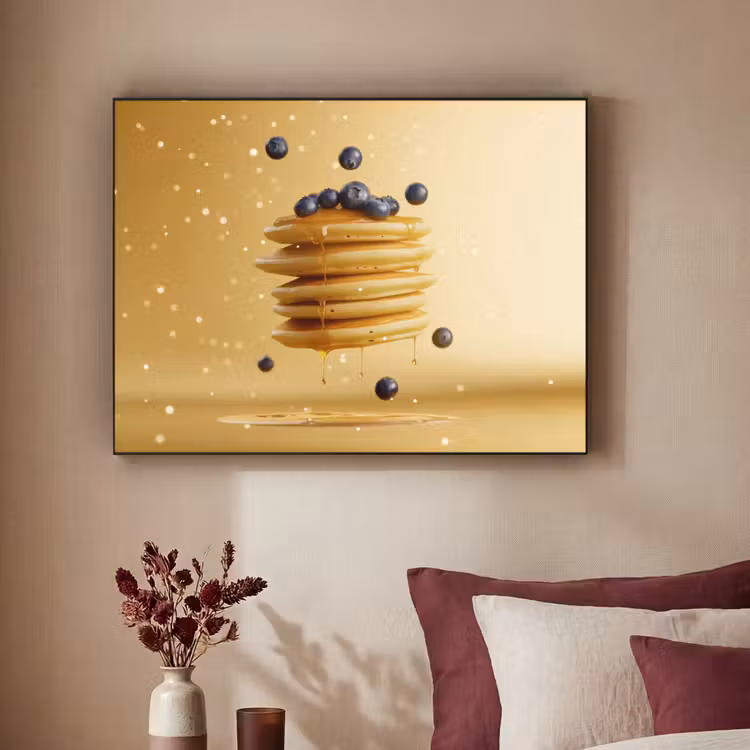 Art Frame - Pannenkoeken - Eten - Honing - Geel — 2