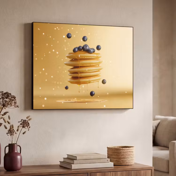 Art Frame - Pannenkoeken - Eten - Honing - Geel — 4