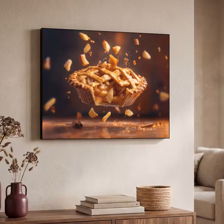 Art Frame - Appel - Taart - Warm - Eten — 4