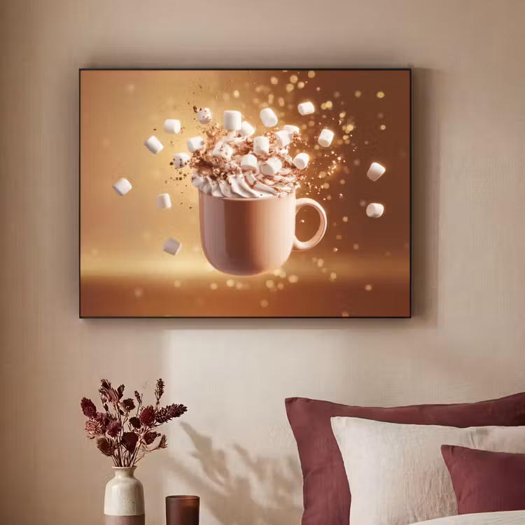 Art Frame - Chocomelk - Drinken - Warm - Bruin — 2