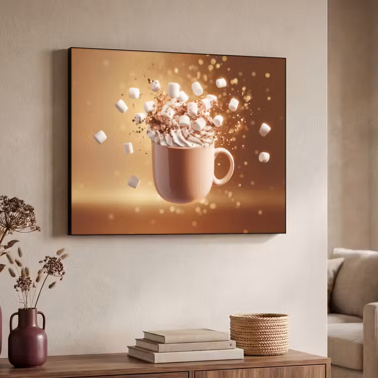 Art Frame - Chocomelk - Drinken - Warm - Bruin — 4