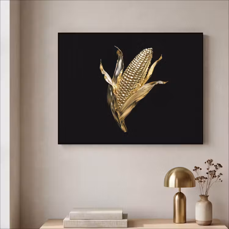 Art Frame - Mais - Eten - Goud - Zwart — 3