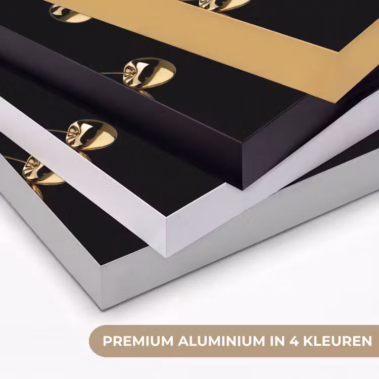 Art Frame - Patroon - Kersen - Goud - Chrome — 5