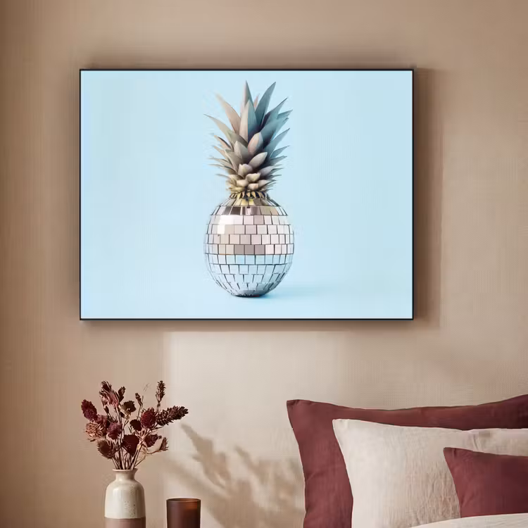 Art Frame - Blauw - Ananas - Disco - Discobal — 2