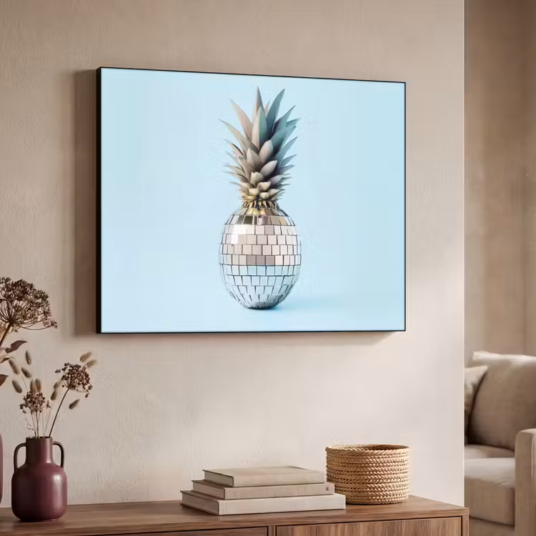 Art Frame - Blauw - Ananas - Disco - Discobal — 4