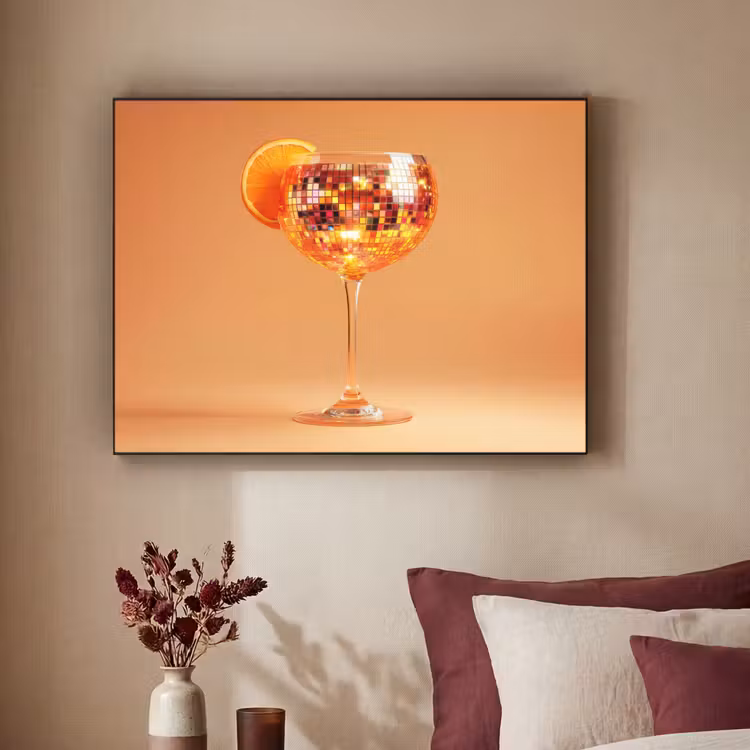 Art Frame - Drank - Oranje - Glitter - Disco — 2
