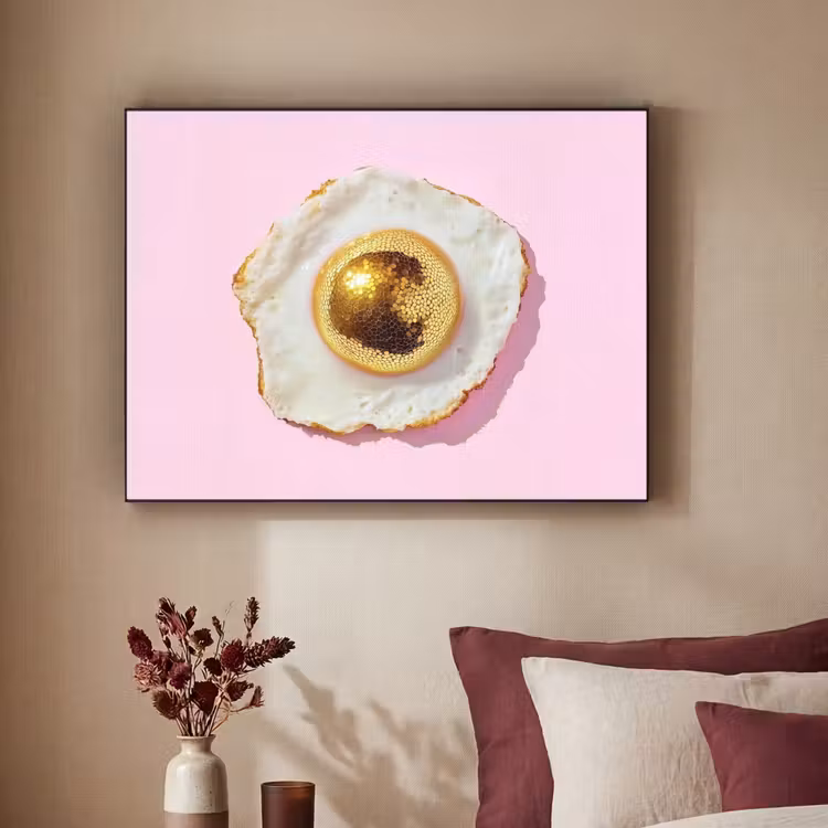 Art Frame - Ei - Disco - Ontbijt - Glitter — 2