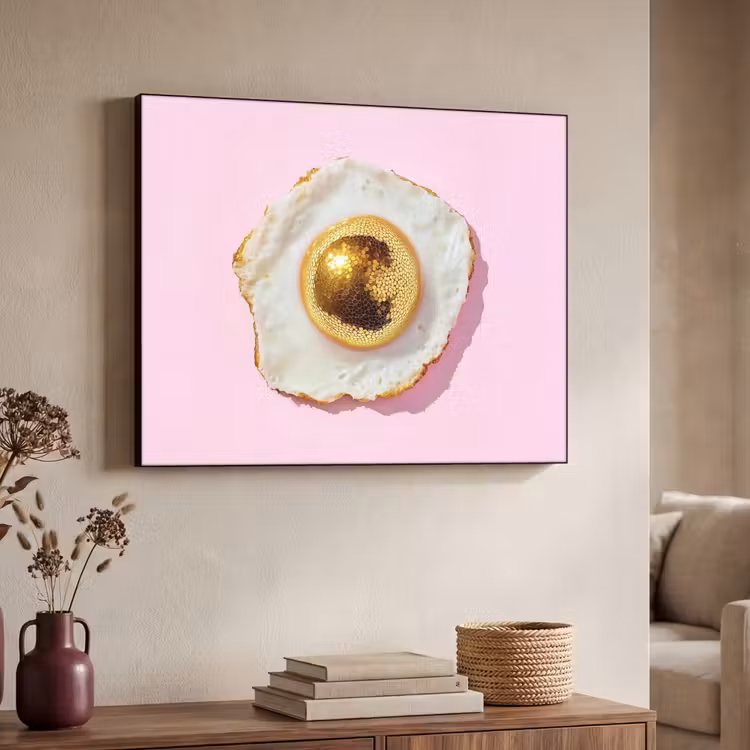 Art Frame - Ei - Disco - Ontbijt - Glitter — 4