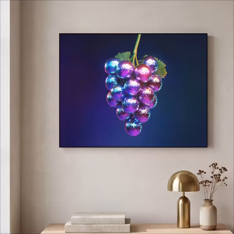 Art Frame - Paars - Disco - Feest - Druif — 3