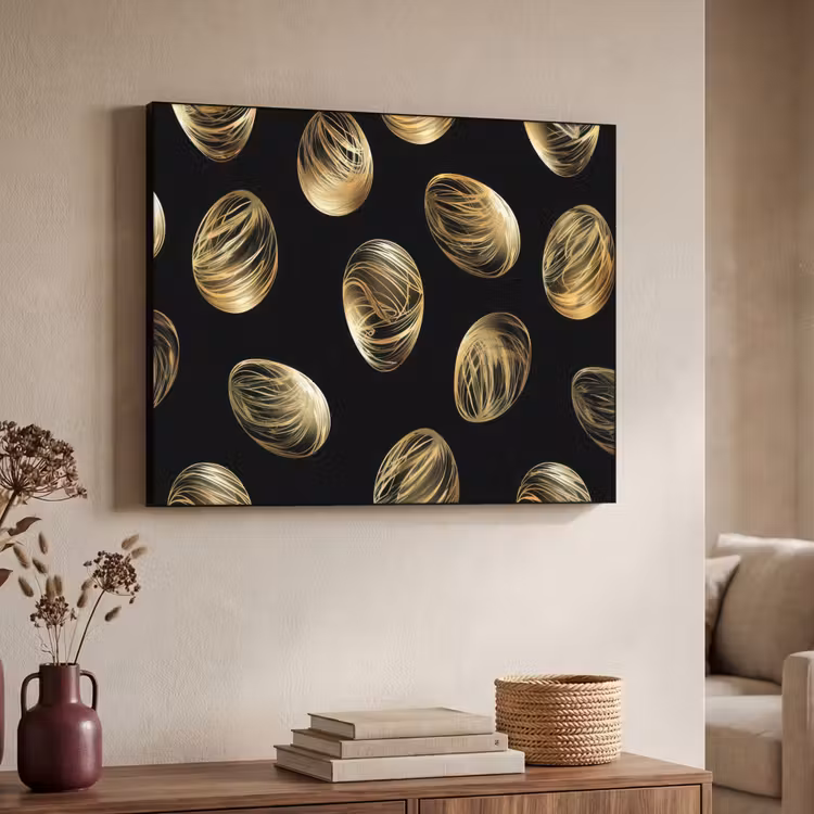 Art Frame - Eieren - Goud - Patroon — 4