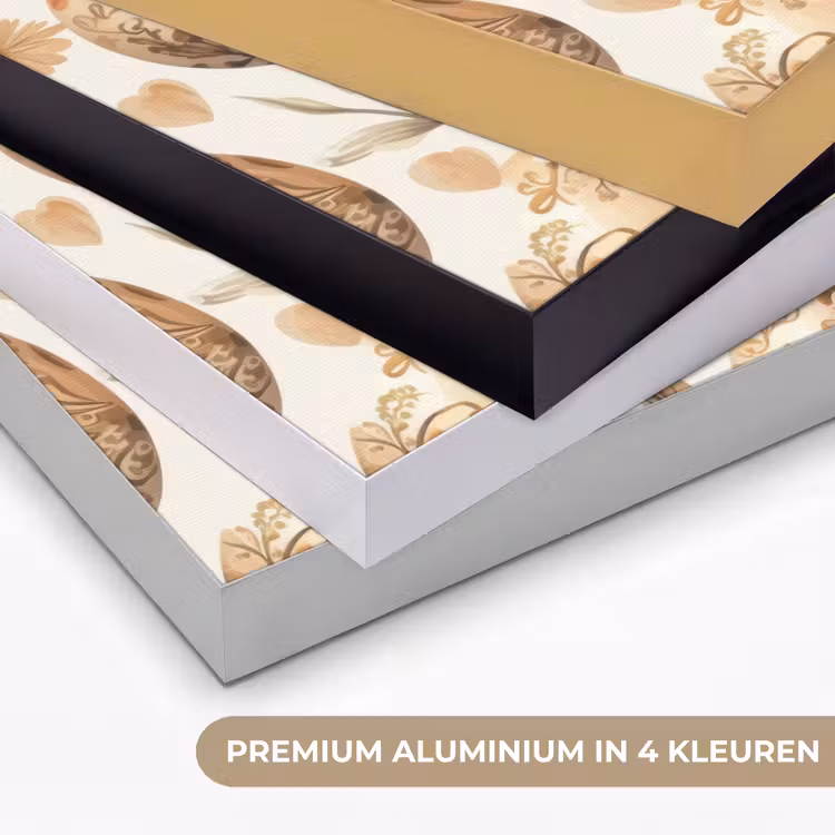 Art Frame - Paaseieren - Bruin - Bloemen — 5