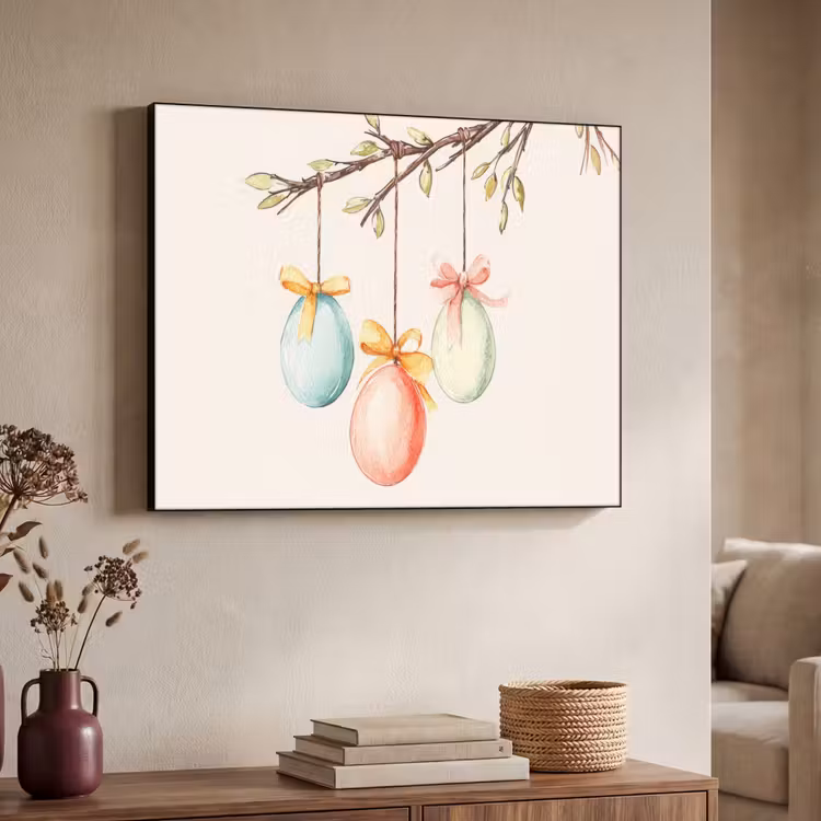 Art Frame - Paastak - Strikje - Eieren — 4