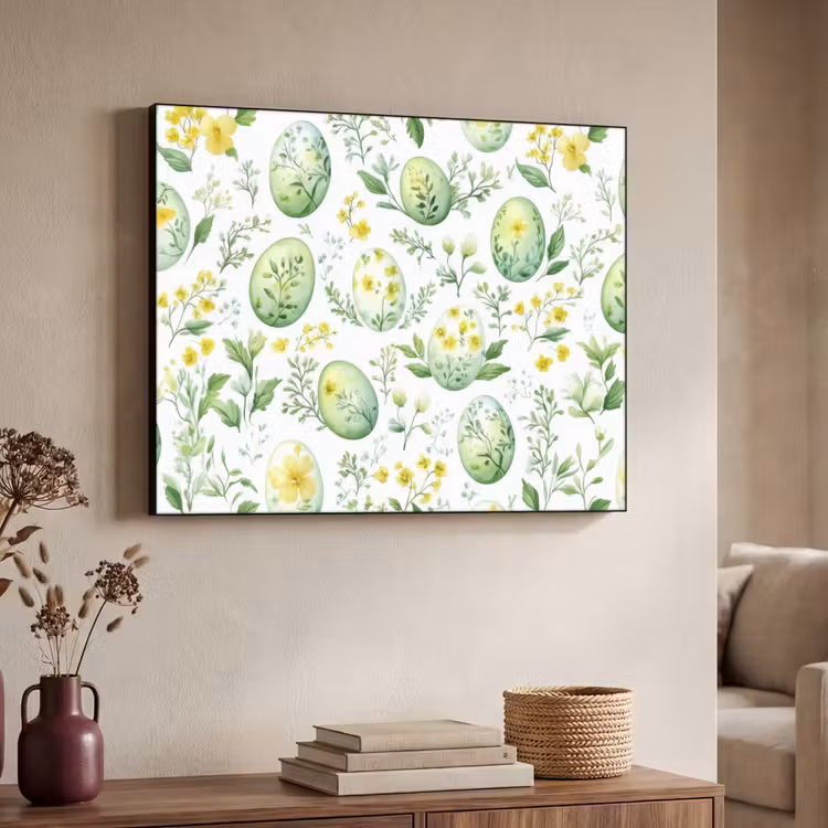 Art Frame - Patroon - Groen - Eieren — 4