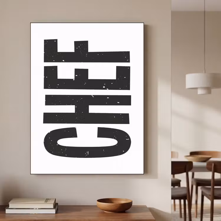 Art Frame - Chef - Japandi - Decoratie - Vintage — 4