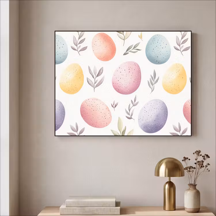 Art Frame - Eieren - Kleurrijk - Patroon — 3