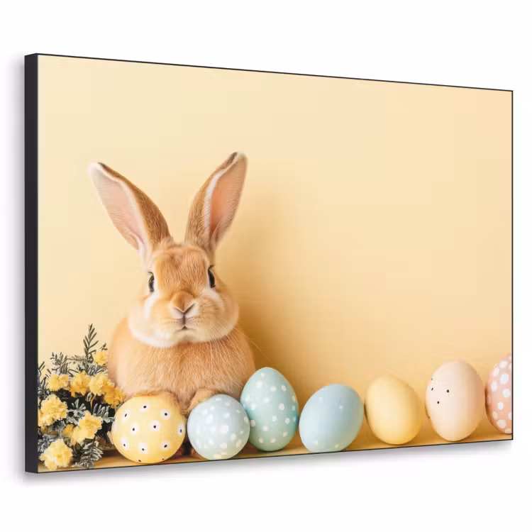 Art Frame - Eieren -  Konijn - Pasteltinten — 1