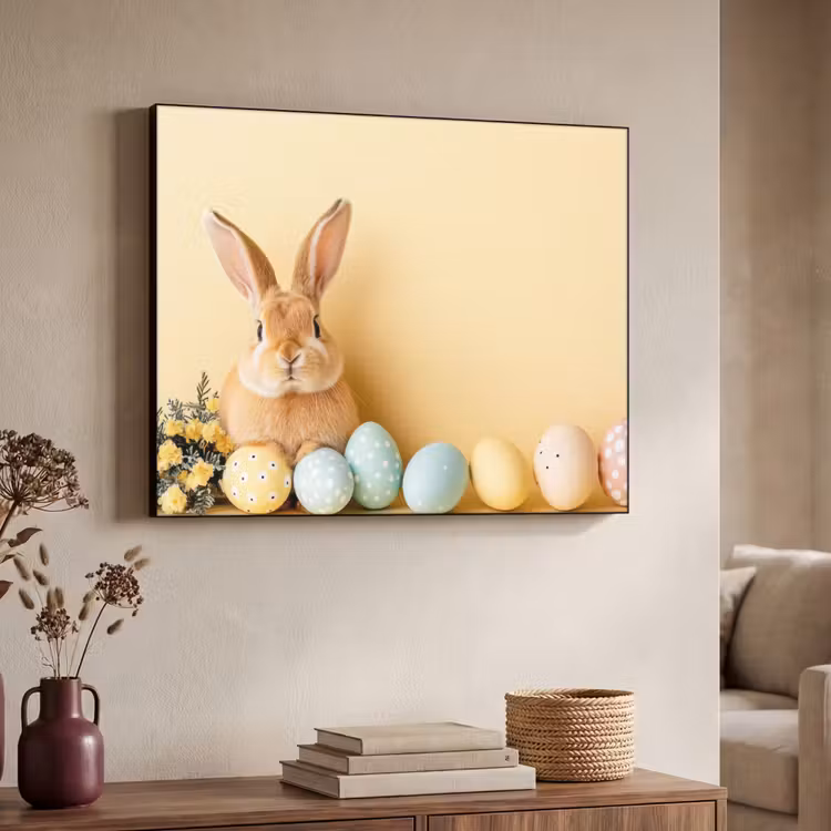 Art Frame - Eieren -  Konijn - Pasteltinten — 4