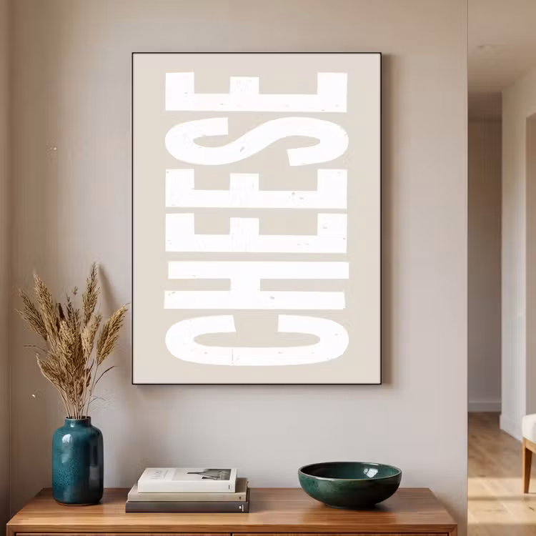 Art Frame - Food - Japandi - Cheese - Decoratie — 2