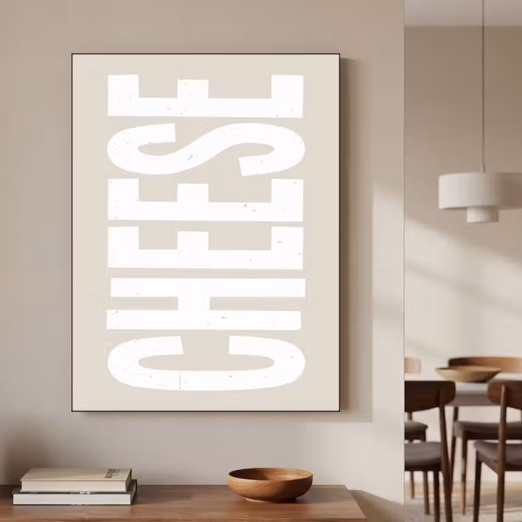 Art Frame - Food - Japandi - Cheese - Decoratie — 4