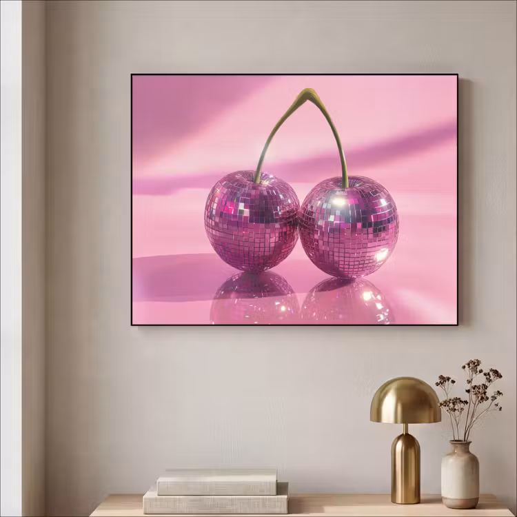 Art Frame - Glitter - Discobol - Roze - Kersen — 3