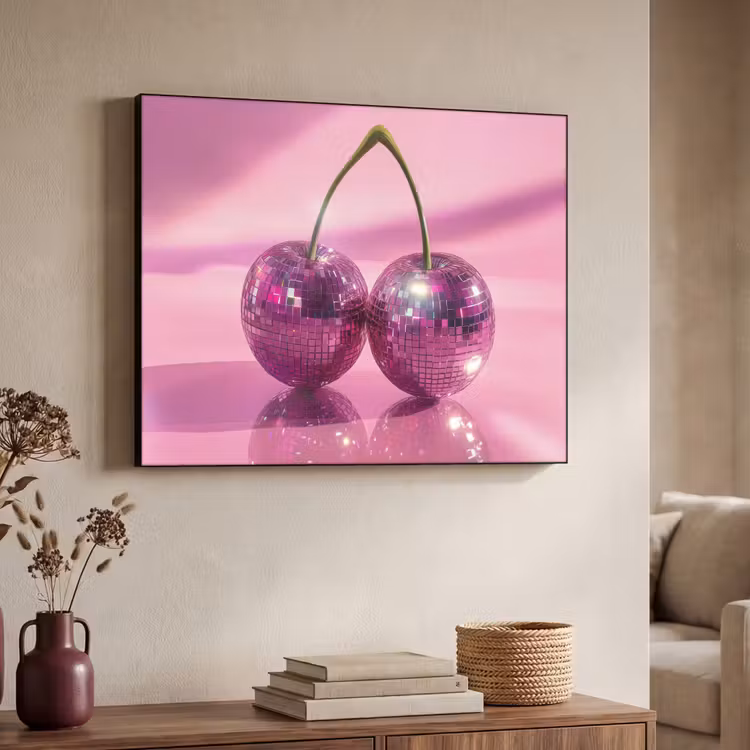Art Frame - Glitter - Discobol - Roze - Kersen — 4