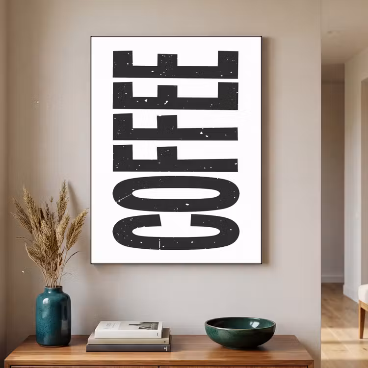 Art Frame - Koffie - Decoratie - Japandi - Vintage — 2