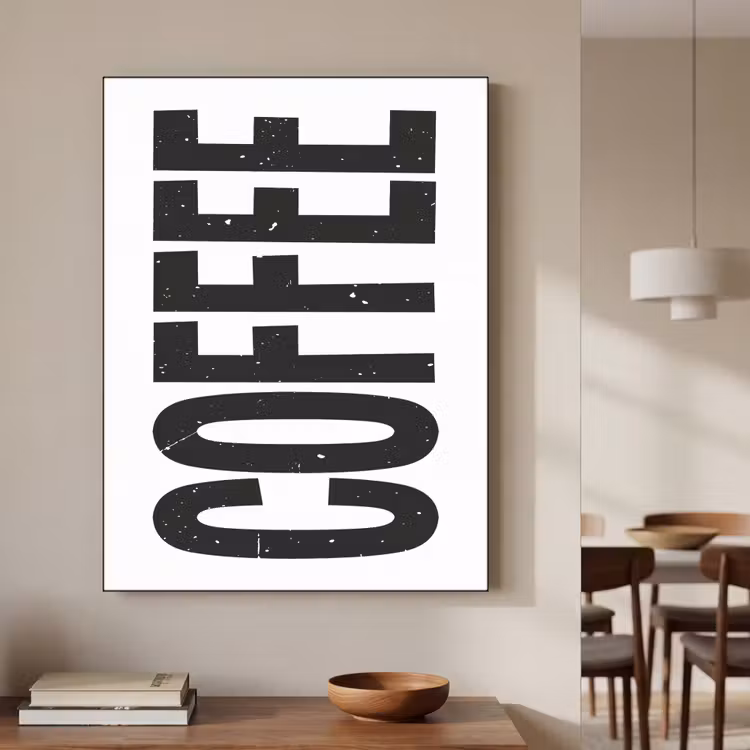 Art Frame - Koffie - Decoratie - Japandi - Vintage — 4