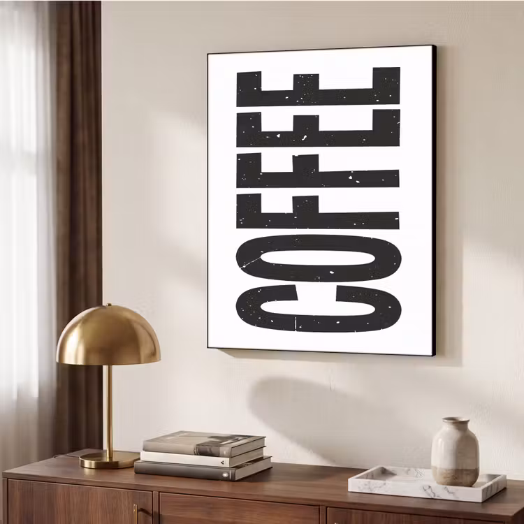 Art Frame - Koffie - Decoratie - Japandi - Vintage — 6