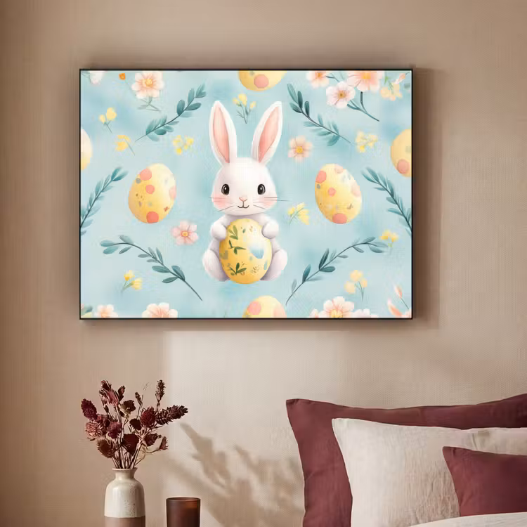 Art Frame - Konijn - Eieren - Takjes — 2