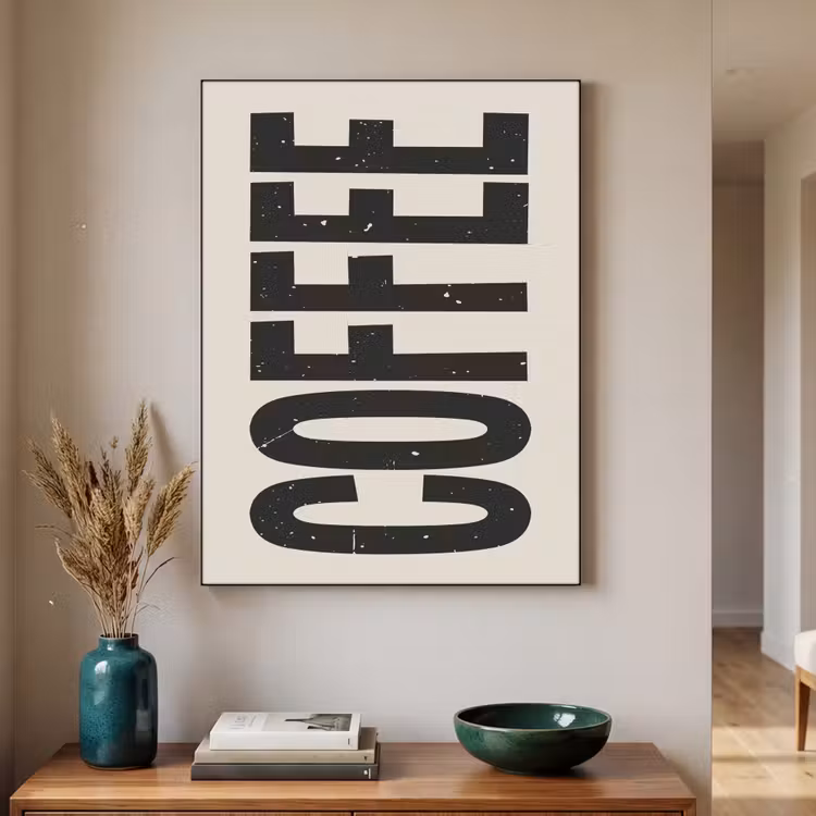 Art Frame - Japandi - Koffie - Decoratie - Vintage — 2