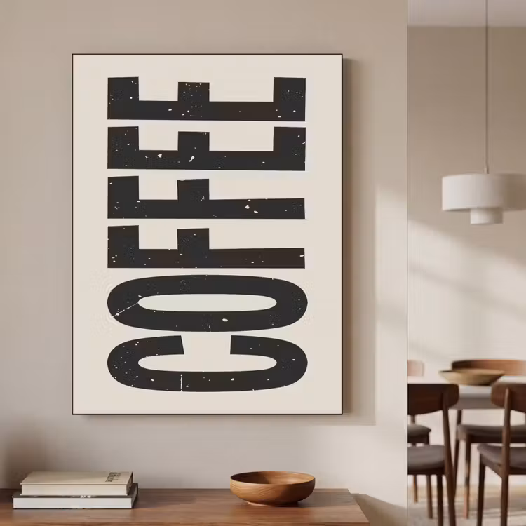 Art Frame - Japandi - Koffie - Decoratie - Vintage — 5