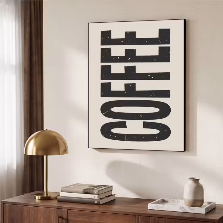 Art Frame - Japandi - Koffie - Decoratie - Vintage — 6