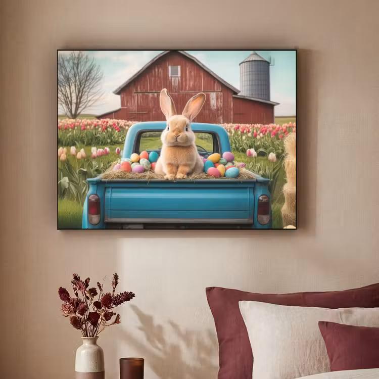 Art Frame - Konijn - Boerderij - Eieren — 2