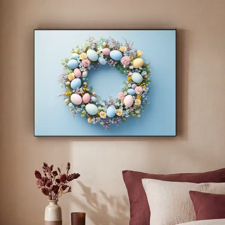 Art Frame - Krans - Eieren - Bloemen — 2