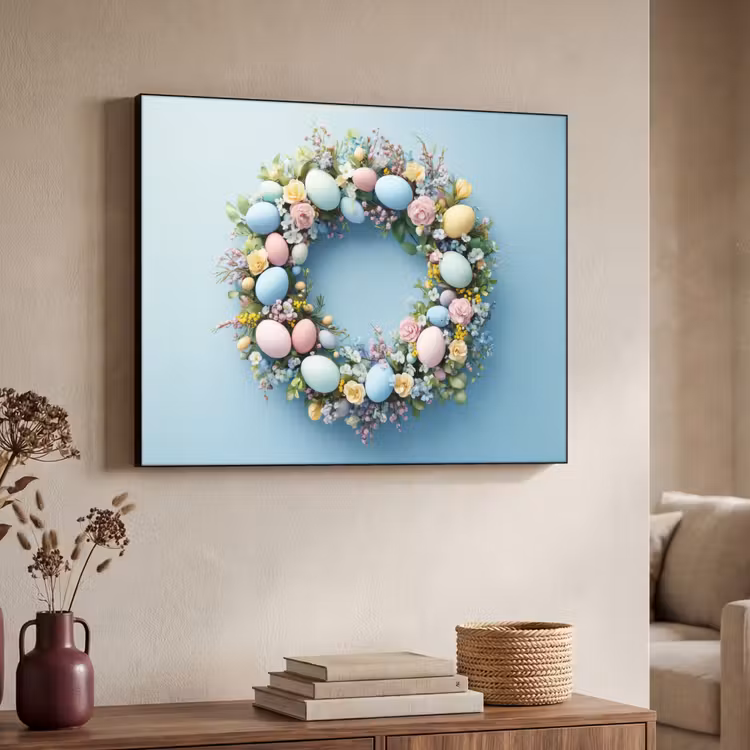 Art Frame - Krans - Eieren - Bloemen — 4