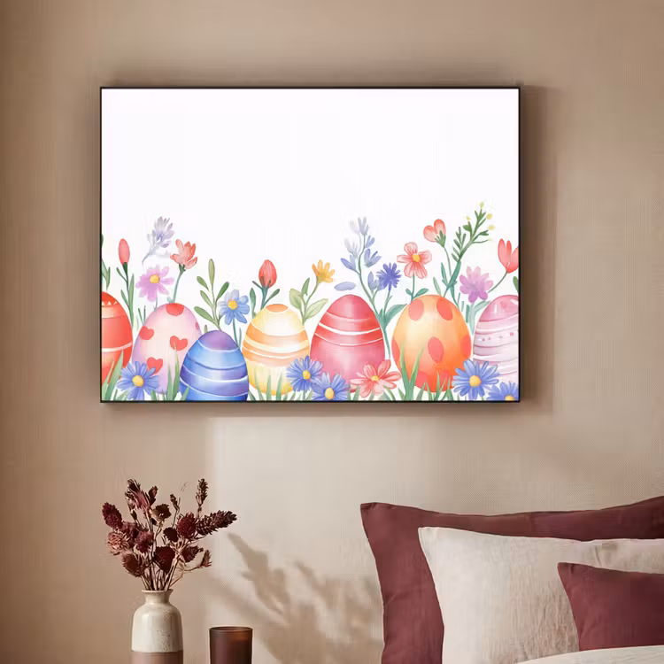 Art Frame - Bloementuin - Kleurrijk - Eieren — 2